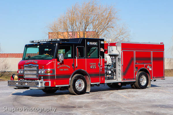 Schiller Park Fire Department truck photos